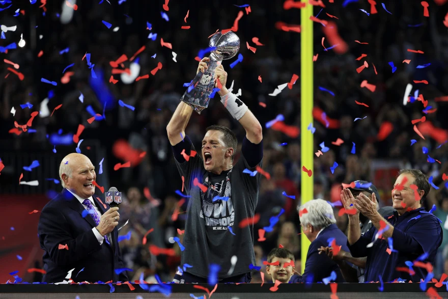 Tom Brady ganhou mais títulos do Super Bowl do que qualquer franquia: sete